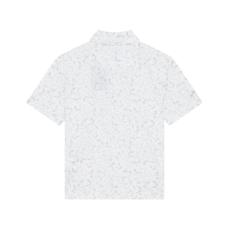 Callaway Floral Print junior polo, blanc