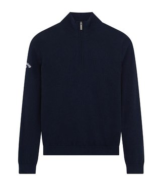 Callaway 1/4 Zip Golf pull junior, bleu marine