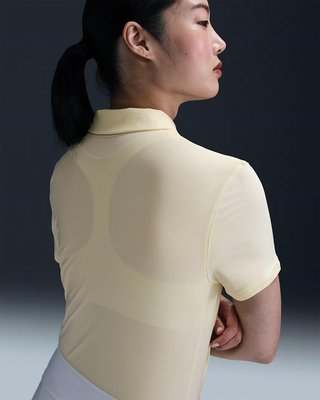 Nike Victory Dri-FIT femme polo manches courtes, alabaster/white