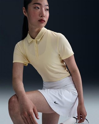 Nike Victory Dri-FIT femme polo manches courtes, alabaster/white