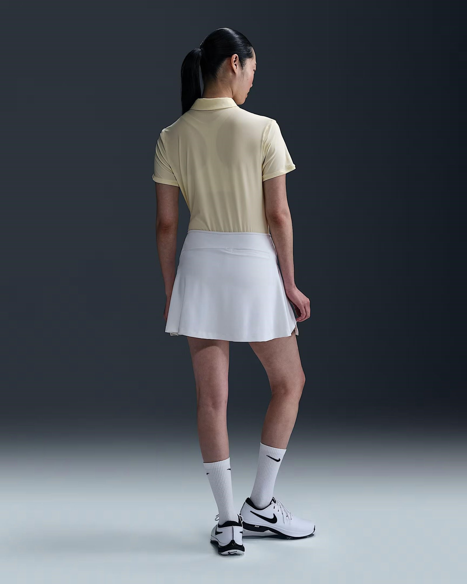 Nike Victory Dri-FIT femme polo manches courtes, alabaster/white