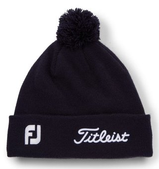Titleist Tour Pom Pom bonnet d'hiver unisex, marine/blanc