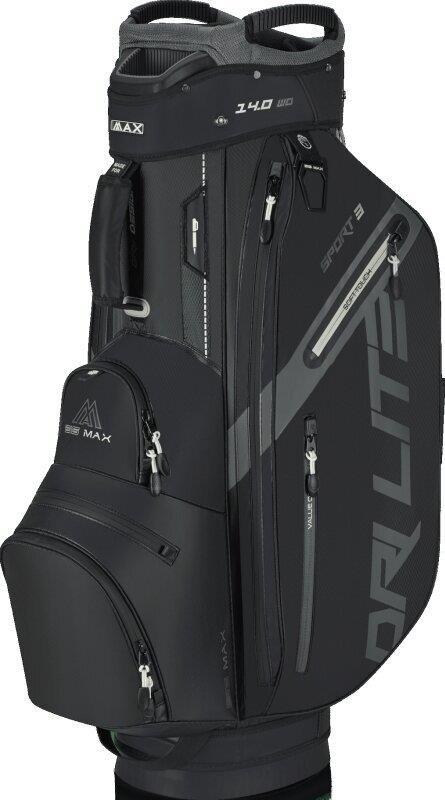 Big Max Dri Lite Sport 3 sac de chariot, noir