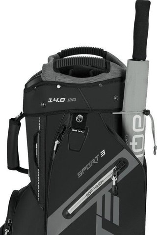 Big Max Dri Lite Sport 3 sac de chariot, noir
