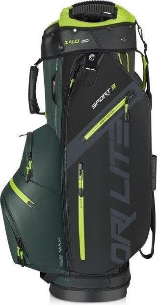 Big Max Dri Lite Sport 3 sac de chariot, forest green/black/lime