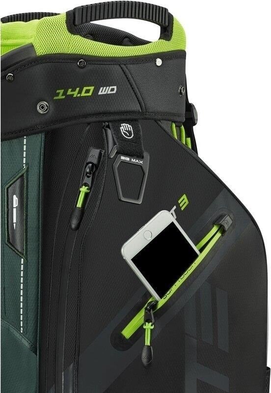 Big Max Dri Lite Sport 3 sac de chariot, forest green/black/lime