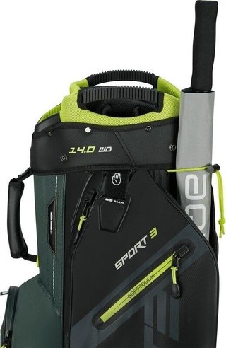 Big Max Dri Lite Sport 3 sac de chariot, forest green/black/lime