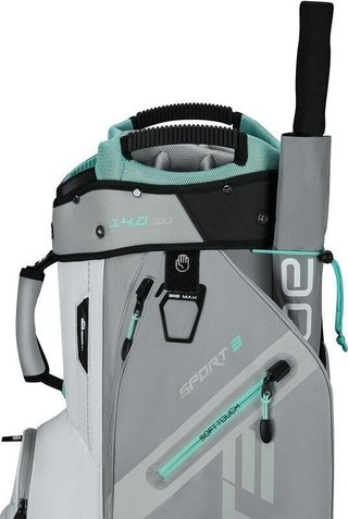 Big Max Dri Lite Sport 3 sac de chariot, gris/blanc/menthe