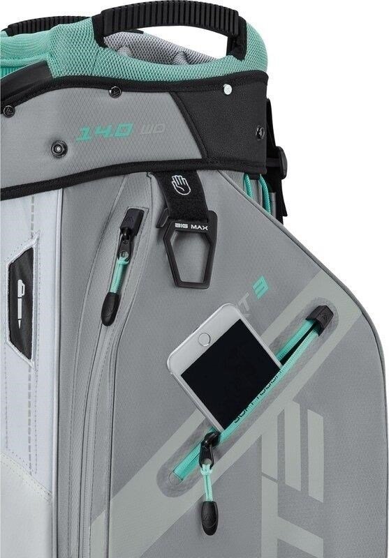 Big Max Dri Lite Sport 3 sac de chariot, gris/blanc/menthe