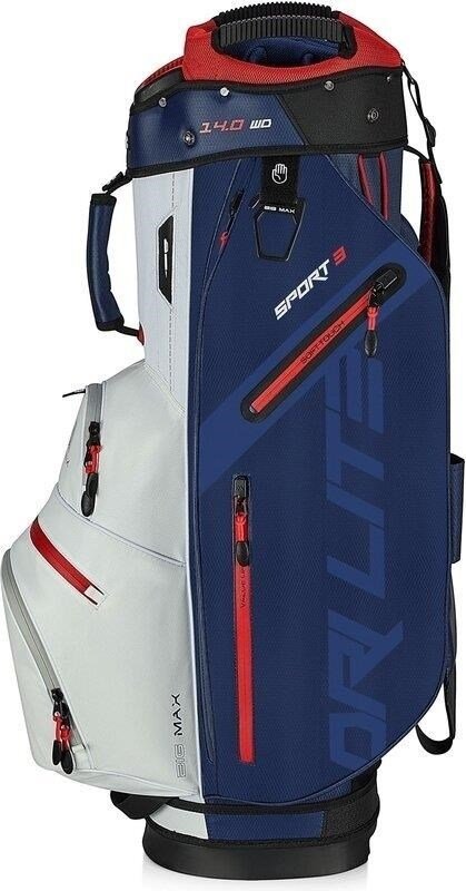 Big Max Dri Lite Sport 3 sac de chariot, navy/white/red