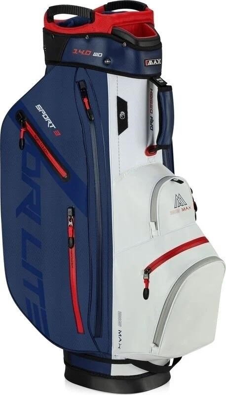 Big Max Dri Lite Sport 3 sac de chariot, navy/white/red
