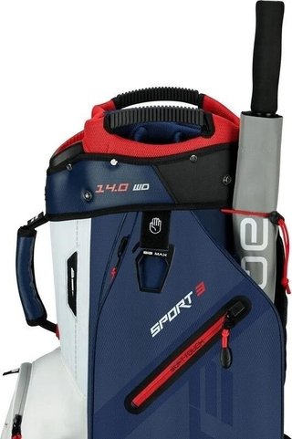 Big Max Dri Lite Sport 3 sac de chariot, navy/white/red