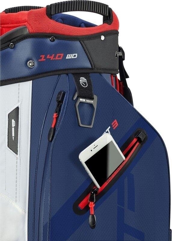 Big Max Dri Lite Sport 3 sac de chariot, navy/white/red