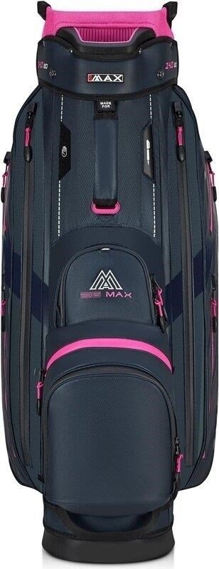 Big Max Dri Lite Sport 3 sac chariot, steel blue / fuchsia
