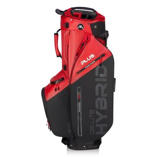 Big Max Dri Lite Hybrid Plus stand bag, rouge/noir