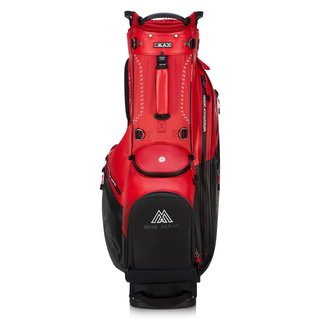Big Max Dri Lite Hybrid Plus stand bag, rouge/noir