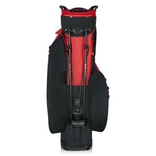 Big Max Dri Lite Hybrid Plus stand bag, rouge/noir