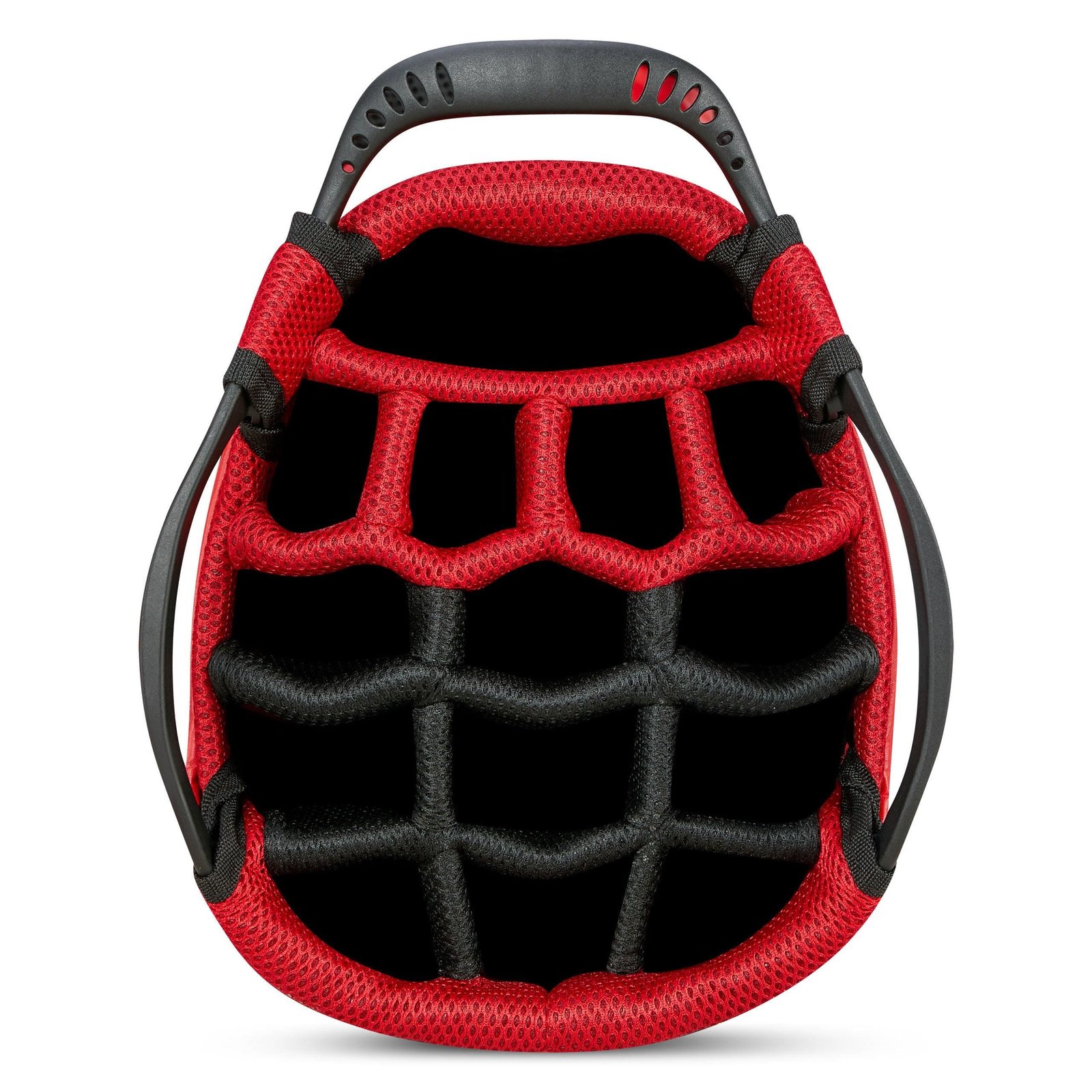 Big Max Dri Lite Hybrid Plus stand bag, rouge/noir