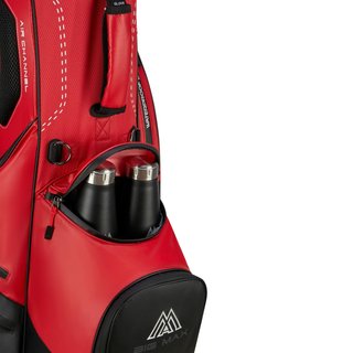 Big Max Dri Lite Hybrid Plus stand bag, rouge/noir