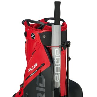 Big Max Dri Lite Hybrid Plus stand bag, rouge/noir