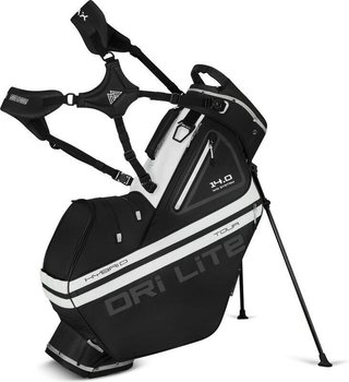 Big Max Dri Lite Hybrid Tour 2 stand bag, noir/blanc cassé