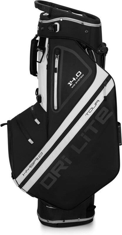 Big Max Dri Lite Hybrid Tour 2 stand bag, noir/blanc cassé