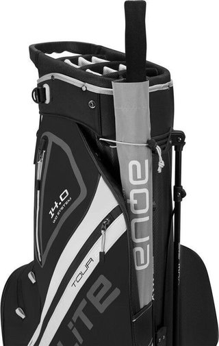 Big Max Dri Lite Hybrid Tour 2 stand bag, noir/blanc cassé