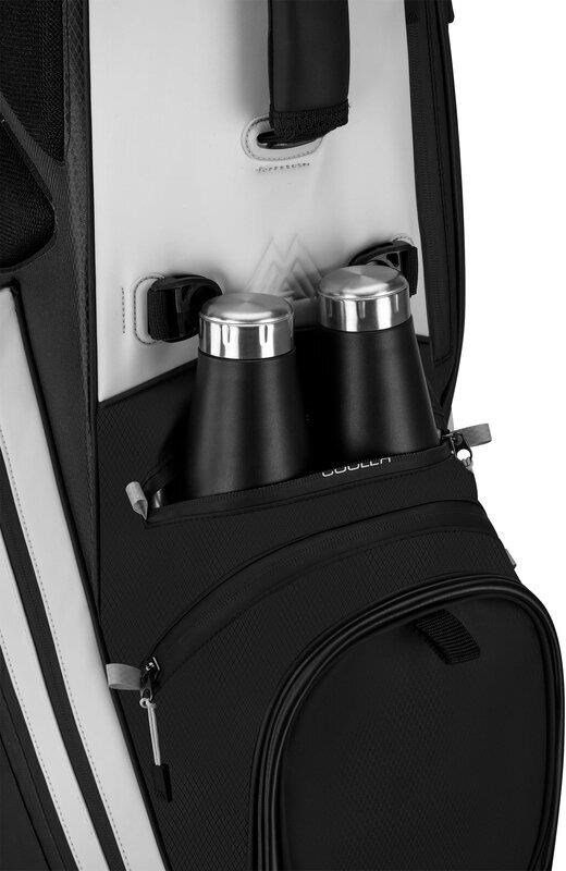 Big Max Dri Lite Hybrid Tour 2 stand bag, noir/blanc cassé