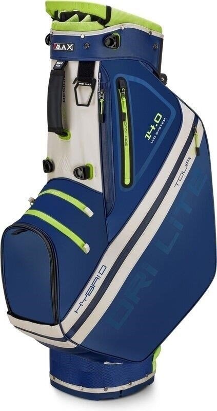Big Max Dri Lite Hybrid Tour 2 sac de golf, navy/lime