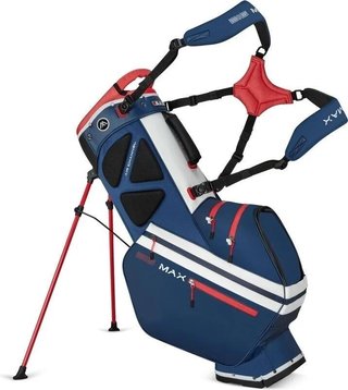 Big Max Dri Lite Hybrid Tour 2 stand bag, navy/rouge/blanc