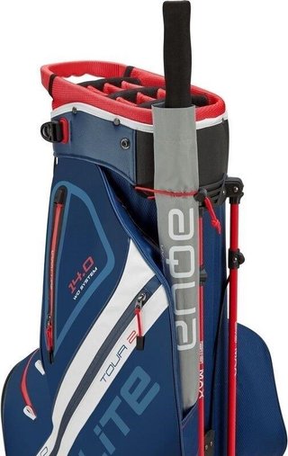 Big Max Dri Lite Hybrid Tour 2 stand bag, navy/rouge/blanc