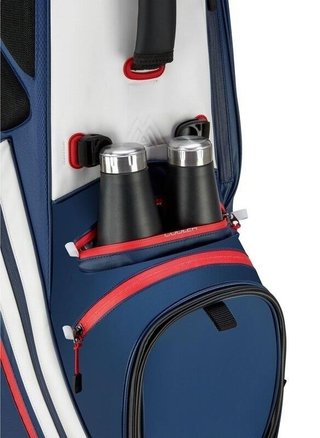 Big Max Dri Lite Hybrid Tour 2 stand bag, navy/rouge/blanc