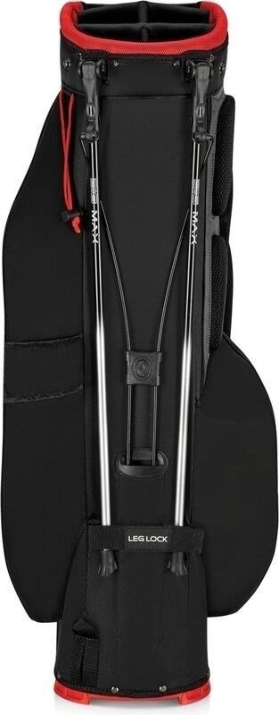 Big Max Dri Lite Feather 2 stand bag, noir/rouge