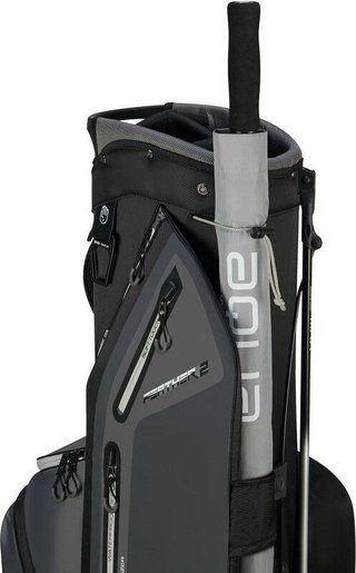 Big Max Dri Lite Feather 2 sac stand, gris/noir