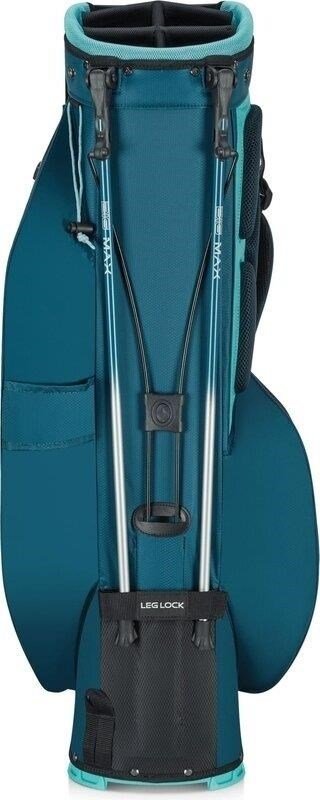 Big Max Dri Lite Feather 2 sac de golf à trépied, steel blue/petrol/aquatic awe