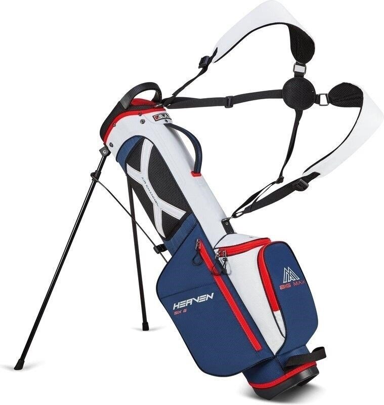 Big Max Big Max HEAVEN Six G sac de golf à dos, blanc/marine/rouge