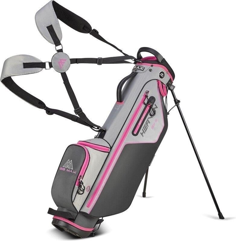 Big Max Big Max HEAVEN Six G sac de golf à dos, charcoal/silver/fuchsia