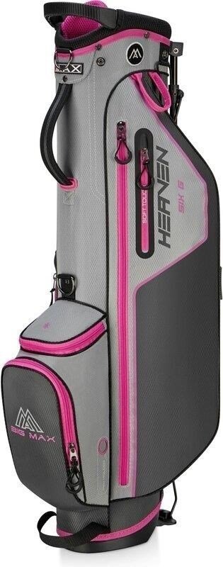 Big Max Big Max HEAVEN Six G sac de golf à dos, charcoal/silver/fuchsia