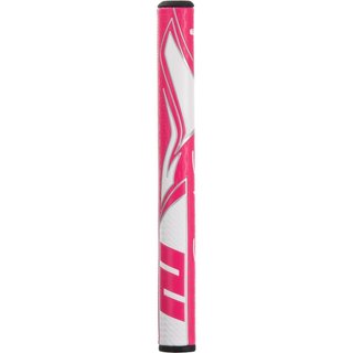 SuperStroke Zenergy Tour 2.0 grip de putter, rose/blanc