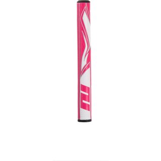 SuperStroke Zenergy Tour 2.0 grip de putter, rose/blanc