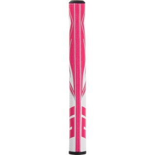 SuperStroke Zenergy Tour 2.0 grip de putter, rose/blanc