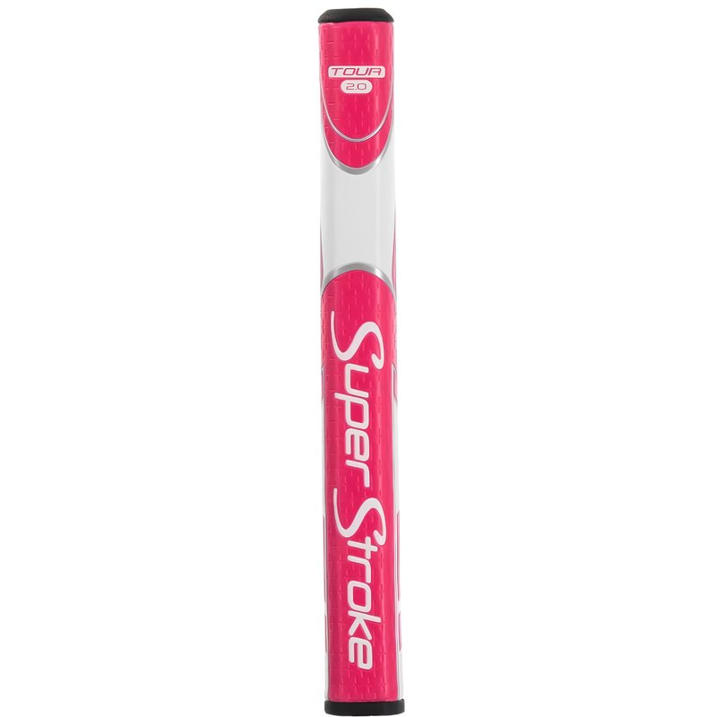 SuperStroke Zenergy Tour 2.0 grip de putter, rose/blanc