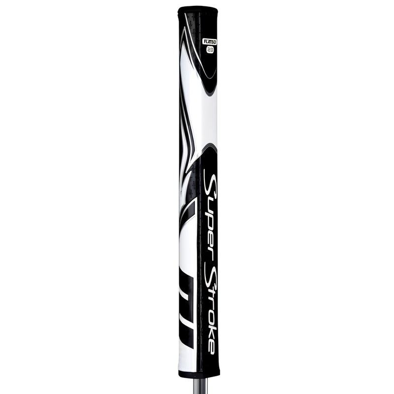 SuperStroke Zenergy Flatso 2.0 grip de putter, noir/blanc