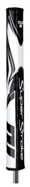 Super Stroke SuperStroke Zenergy Flatso 3.0 grip de putter, noir/blanc