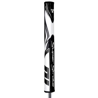 Super Stroke SuperStroke Zenergy Flatso 3.0 grip de putter, noir/blanc
