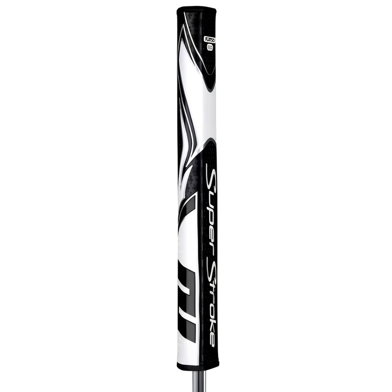 Super Stroke SuperStroke Zenergy Flatso 3.0 grip de putter, noir/blanc