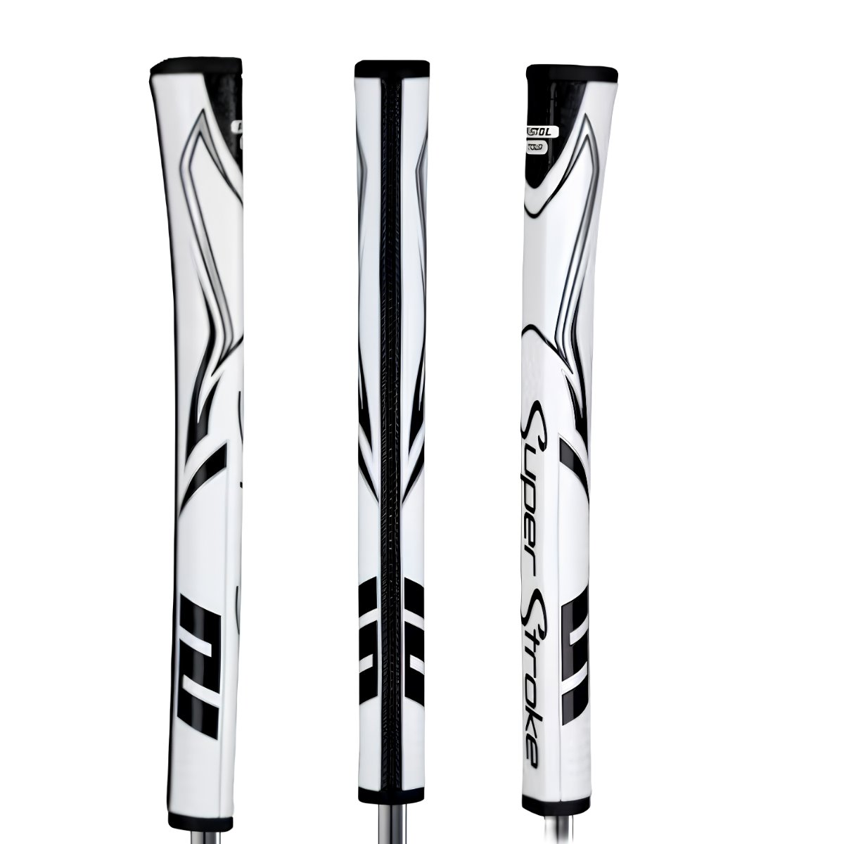 SuperStroke Zenergy Pistol GT Tour grip de putter, blanc/noir