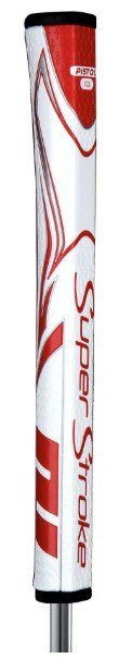 SuperStroke SuperStroke Zenergy Pistol GT 1.0 grip de putter, blanc/rouge