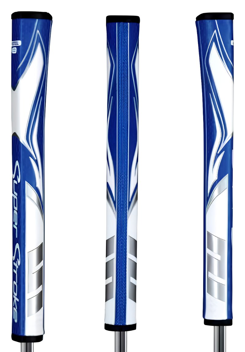 SuperStroke SuperStroke Zenergy Pistol GT 1.0 grip de putter, bleu / blanc