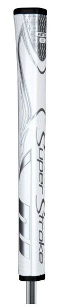 SuperStroke Zenergy Pistol GT 1.0 grip de putter, blanc/argent